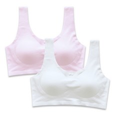 Juniday 女童無痕細羅紋學生內衣 2件組