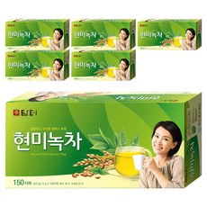 담터 현미녹차 티백, 1.5g, 150개입, 6개