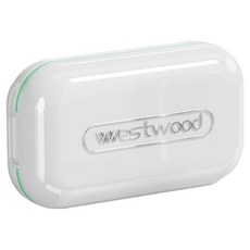 westwood pill box Nesting Home 2合1藥盒切藥器 綠色 松綠色 白色, 1個