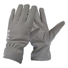 BZF 本之豐 可觸控防風防潑水機車手套, 灰色, M(手圍18~19cm)