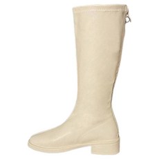 베이직스텝 여성용 스티치 키높이 롱부츠 EF032