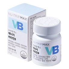 Nu:trip Max 能量維生素B錠, 30顆, 1罐