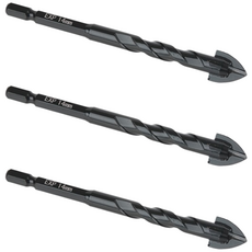 EX-POWER 4刃萬能鑽頭 14mm EMD-14, 3個