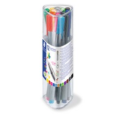 STAEDTLER 施德樓 Triplus 細字筆 334 水性筆 0.3mm PR12, 混色, 1套