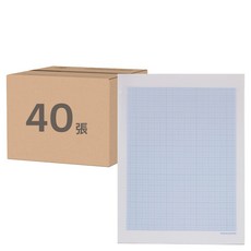 Allpaper 描圖方格紙 75g, A4, 40張