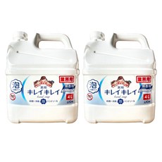 LION 獅王 趣淨 業務用日本獅王趣淨泡沫洗手慕斯 無香料, 4L, 2桶