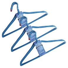 巧用 家庭衣架 肩寬40cm 10入組 顏色隨機 標準型衣架 成人衣物適用, 3組