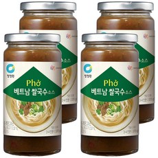 청정원 베트남 쌀국수 소스, 4개, 370g