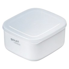 NAKAYA 保鮮盒 純白色 700ml, 1個, 1個