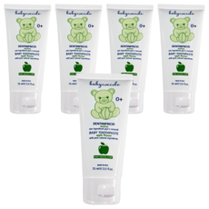 babycoccole 寶貝可可麗 1~3歲 水果膠牙膏 青蘋果 75ml, 5條