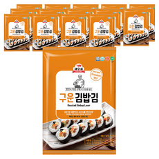 새우표 완도 구운 김밥김, 22g, 15개
