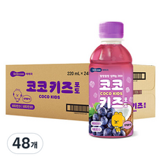 BEBECOOK Coco Kids葡萄, 220ml, 48個