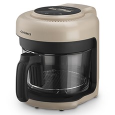 CHIMEI 奇美家電 玻璃氣炸鍋 EV-02G0FM 2.0L 適合1-3人份 3D熱循環氣炸, 焦糖奶茶色