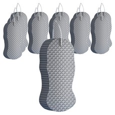 Wonine柔軟清潔搓澡海綿, 灰色, 1入, 12個