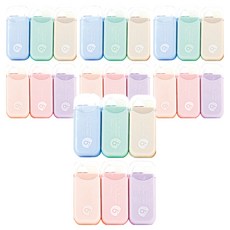 狂彩 柔和粉彩修正帶6件組, 6種, 4套