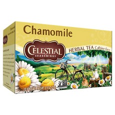 CELESTIAL SEASONINGS 詩尚草本 洋甘菊茶 天然無咖啡因, 1.25g, 20包, 1盒