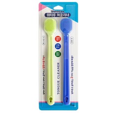 Waterloo舌苔清潔器 綠色+藍色, 1套
