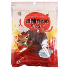 澎湖牛屎窟 香辣牛肉乾, 130g, 1包