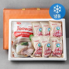 주원산오리 백숙 로스구이 선물세트 2080g (냉동), 1세트