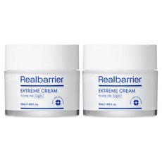 리얼베리어 익스트림 크림 라이트, 50ml, 2개