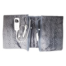 THOMSON 湯姆盛 微電腦溫控雙人電熱毯, 水晶超柔面料, 雙螺旋發熱線, 毯身可機洗, 五段溫度控制, 8小時定時, 1600 x 1400 x 6mm