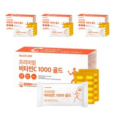 뉴트리디데이 프리미엄 비타민C 1000 골드, 150정, 4개