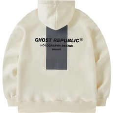 GHOST REPUBLIC LENGTH AND BREADTH Hate Square Print Overfit 連帽衛衣 GHT-454