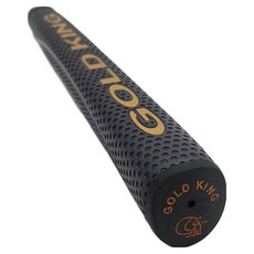 GOLD KING 彩色2款高爾夫推桿握把, 1個, 黑色