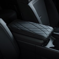 AIMBAN Santa Fe MX5 中控臺扶手墊, 1個, 單一黑