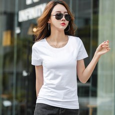 엘쏘 베이직 여성 반팔 티셔츠 3p