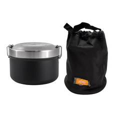 SADOMAIN 仙德曼 輕量保溫便當盒 附提袋, 顏色隨機, 1個