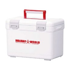 SHInWA 伸和 Holiday World LC釣魚露營多功能保冷冰桶, 7L, 白色