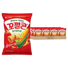 Kokkal Corn 玉米脆角 原味, 67g, 12包