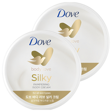 Dove 多芬 Body Love絲滑護膚霜, 300ml, 2個