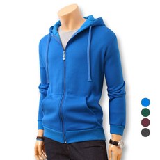 BLUEFORCE 男款 Cheby Hall 刷毛口袋連帽拉鍊外套