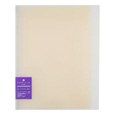 KyOKUTO 半透明資料夾附索引袋26孔 B5尺寸, 白色, 1本