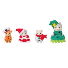 EPOCH Sylvanian Families 森林家族 歡樂聖誕好朋友組, 1盒
