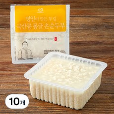 한둘 명인이 만든 투컵 몽글 손순두부, 450g, 10개