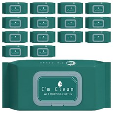 I'm Clean 濕拖巾 加大款 附蓋型 25入, 15個