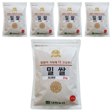대한농산 밀쌀, 2kg, 5개