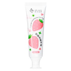 oh care 歐克威爾 兒童含氟牙膏 草莓, 70g, 1條