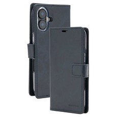 GOOSPERY Blue Moon 書本式手機殼, 海軍藍