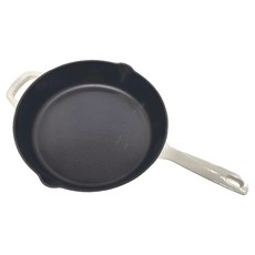 美國 kana Milo 電磁爐適用單柄琺瑯鑄鐵平底煎鍋 (26cm), 1個