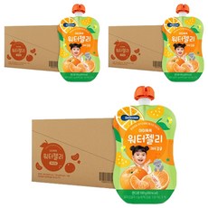 베베쿡 아이쭉쭉 워터젤리 제주감귤, 100g, 30개