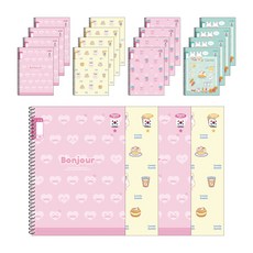 PENPIA 1000 小學春季筆記 3-6 Untitled For Girls, 隨機發貨, 20個