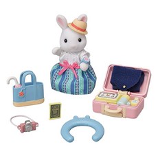 EPOCH Sylvanian Families 森林家族 白兔媽媽旅行組 3歲以上, 1盒
