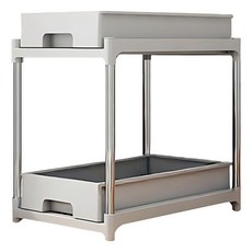 WE CHAMP 多用途抽屜式置物架 WCB-056, 1個, 灰色