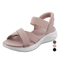 SKECHERS Ultra Flex 3.0女款休閒系列涼拖鞋, 腮紅粉(SL0WSCFM062), 240