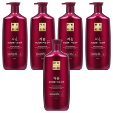 리엔 자윤 모근강화 지성 샴푸, 950ml, 5개