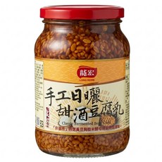 龍宏 手工日曬甜酒豆腐乳, 900g, 1罐